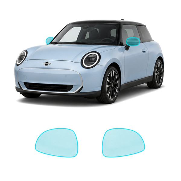 Антигравійна захисна бронеплівка за лекалами для Mini Cooper Electric J01 2024- дзеркала