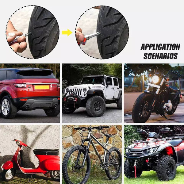 Саморіз для ремонту шин покришок Tire Repair Plastic Nail 10 шт