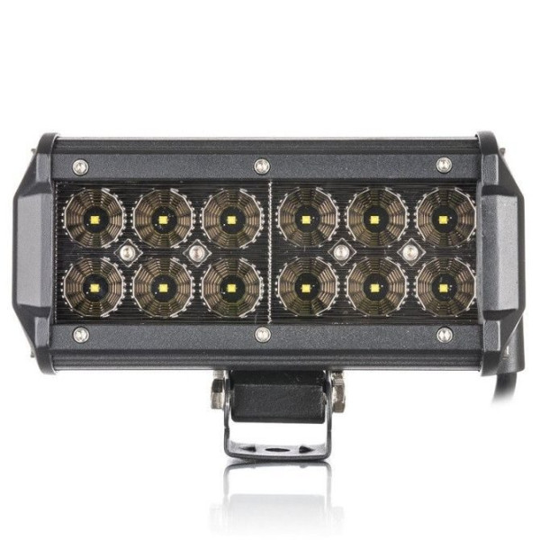 Фара LED Балка Лидер 165x75x55 mm / 36W / 3W*12 / 10-30V / Дальний (D-36W Black)