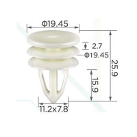 Кліпса кріплення обшивки дверей молдинги GM 15076791 (C0396)