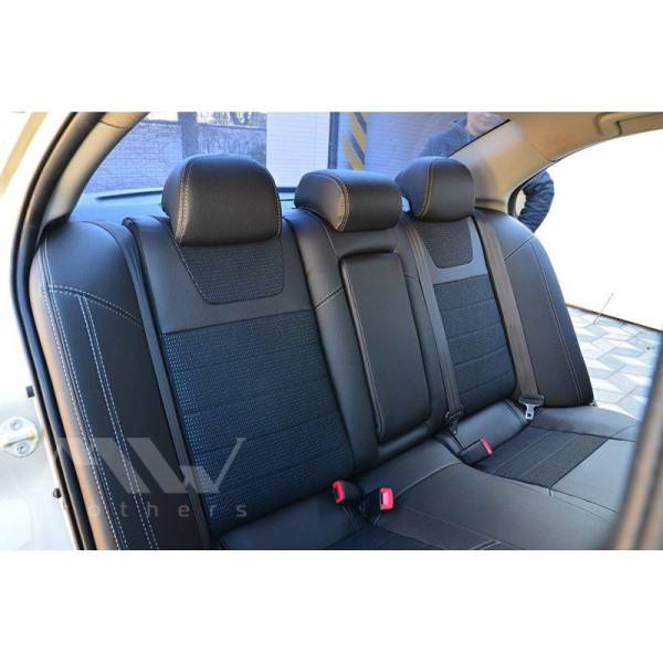 Авточехлы модельные MW Brothers для Mitsubishi Lancer X c 2007