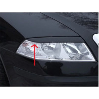 Реснички фар Fly для Skoda Octavia A5 2004-2010 Черные 2 шт