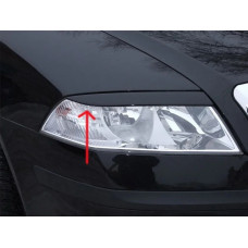 Вії фар Fly для Skoda Octavia A5 2004-2010 Чорні 2 шт