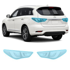Антигравійна захисна бронеплівка за лекалами для Infiniti QX60 L50 facelift 2016-2020 - задні ліхтарі стопи