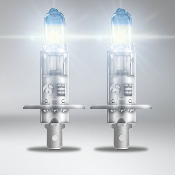 Автолампа галогенна Osram Night Breaker Laser +150% 12V H1 55W Оригінал 2 шт (64150 NL-BOX)