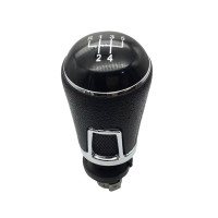 Ручка КПП для Volkswagen Passat / Golf / Caddy / Touran / Skoda / Audi Кожа 12 мм (5 Скоростей) №12 (FXVW-117)
