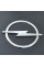 Емблема для Opel 126 x 152 мм пластикова Xром Скотч (Omega B)