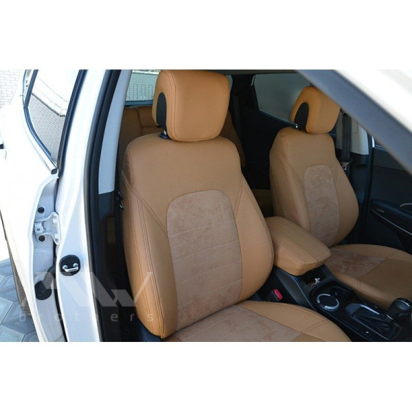 Авточехлы модельные MW Brothers для Hyundai Santa Fe III c 2012