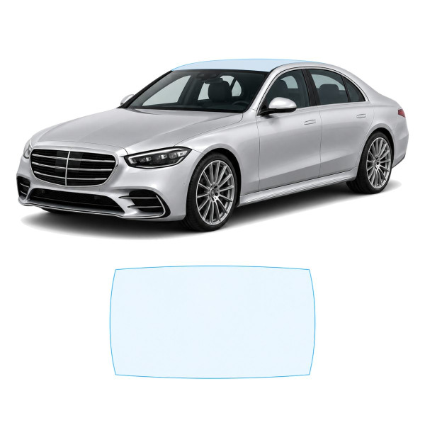 Антигравийная защитная бронепленка по лекалам для Mercedes-Benz S-Class W223 2020- зона крыши