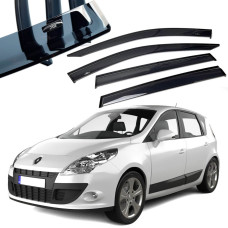 Дефлекторы окон ветровики HIC для Renault Scenic III 2009-2016 Оригинал (REN16)
