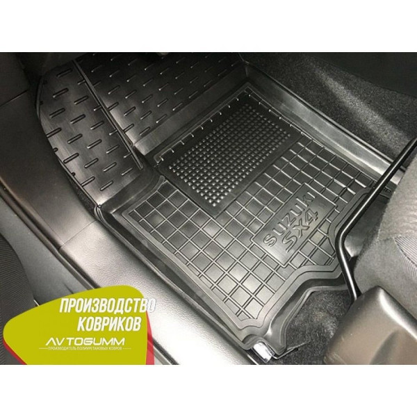 Автомобильные коврики в салон Suzuki SX4 2013- (Avto-Gumm)