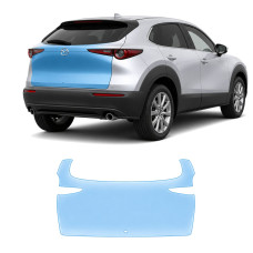Антигравийная защитная бронепленка по лекалам для Mazda CX-30 DM 2019- зона крышки багажника