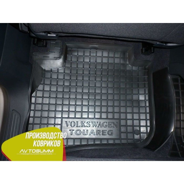 Автомобільні килимки в салон Volkswagen Touareg 2010- (Avto-Gumm)
