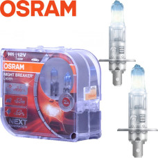 Автолампа галогенна Osram Night Breaker Laser +130% 12V H1 55W 2 шт (64150 NBL +130)
