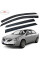 Дефлектори вікон вітровики HIC для Nissan Primera (P12) 2002-2007 Оригінал (NI29)