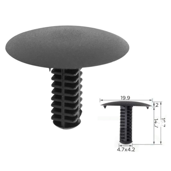 Клипса для обшивки Honda 90667SA70030 Nissan 8942798070 (C0187)