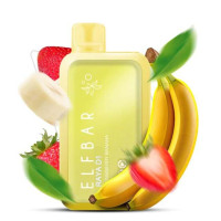 Elf Bar RAYA D13000 18 ml Strawberry Banana (Банан Клубника) С Индикацией