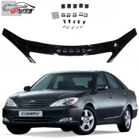 Дефлектор капоту мухобійка Toyota Camry 2001-2006 Євро Кріплення (Vip Tuning) TYA04