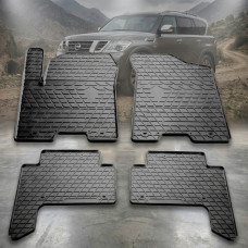 Автомобильные коврики в салон для Nissan Patrol (Y62) 2010- 4 шт
