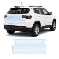 Антигравийная защитная бронепленка по лекалам для Jeep Compass MP 2017-2020 - зона крышки багажника
