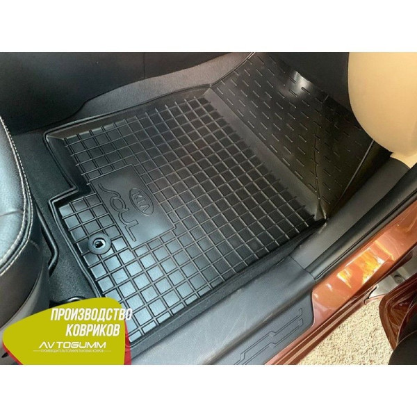 Автомобільні килимки в салон Kia Soul 2008-2014 (Avto-Gumm)