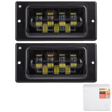 LED Протитуманні фари для Ваз 2110-14 12-24V 50W 7LED-6000K Біле Світло 2 шт (LD-519 L3-W-LED)