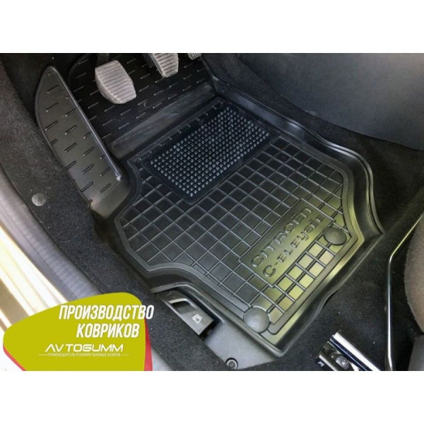 Автомобільні килимки в салон Citroen C-Elysee 2013- (Avto-Gumm)