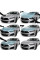 Антигравийная защитная бронепленка по лекалам для Acura TLX II 2021 - нижняя зона кузова пороги