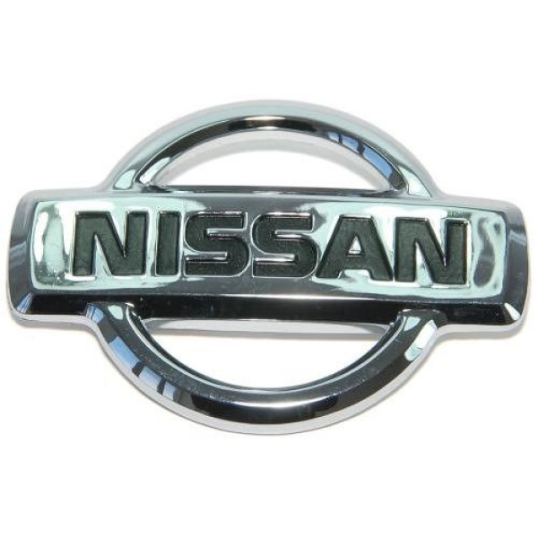 Емблема для Nissan 89 x 76 мм / пластикова / Скотч 3М