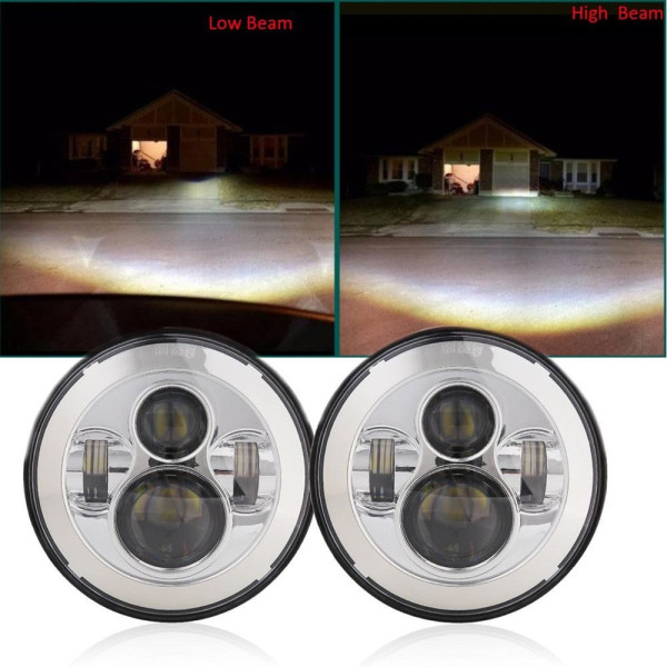 Світлодіодна додаткова LED фара 40W 10-30V Ø 5,8 Лінзована 1 шт (3111)