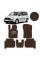 Килимки в салон EVA для Volkswagen Touran I / II 2003-2015 (Металевий підп'ятник) Коричневі 5 шт