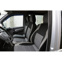 Авточехлы модельные MW Brothers для Mercedes Vito (W638) ( 1+2 ) c 1996