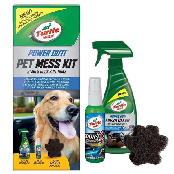 Набор для чистки салона после животных Turtle Wax Pet Mess Kit (53037)