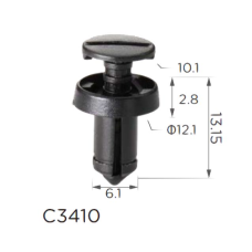 Клипса подкрылок Renault 7703072361 Fiat 51761163 (C3410)