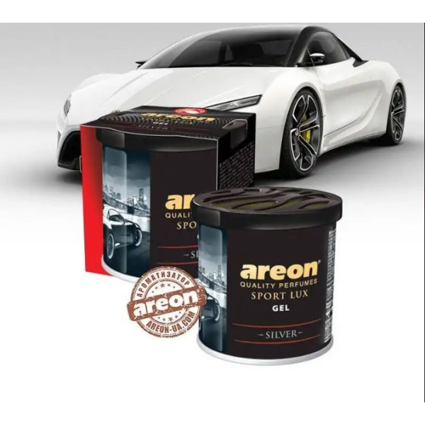 Ароматизатор воздуха Areon Gel Can Sport Lux Silver