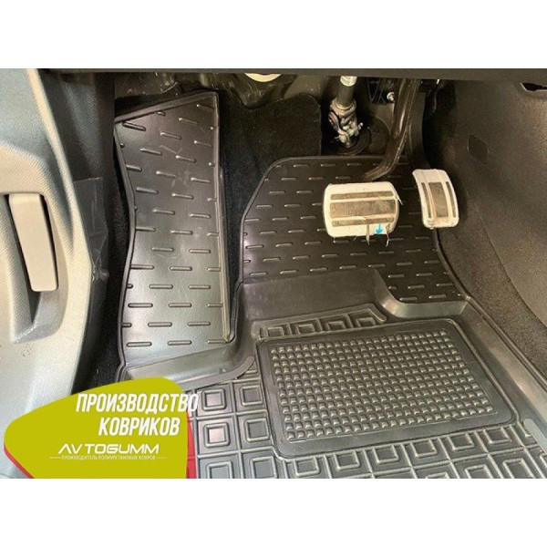 Водительский коврик в салон Peugeot 5008 2019- (Avto-Gumm)