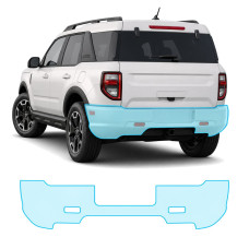 Антигравійна захисна бронеплівка за лекалами для Ford Bronco Sport I 2021-2024 - задній бампер