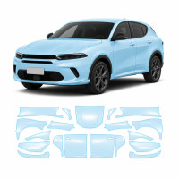 Антигравийная защитная бронепленка по лекалам для Dodge Hornet I 2023- полный кузов
