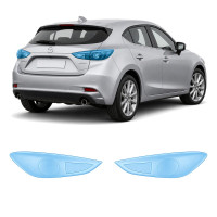Антигравийная защитная бронепленка по лекалам для Mazda Mazda3 BN facelift 2016-2019 - задние фонари стопы