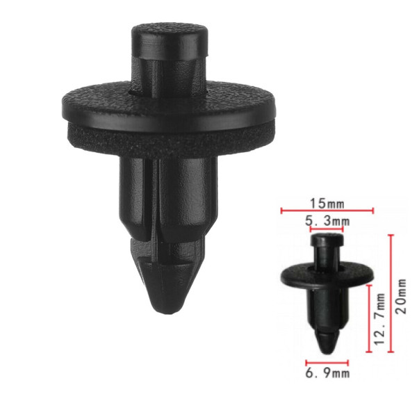 Клипса Ford, Chevrolet 96057846 Toyota 90467-07041 Suzuki 09409-07308-5PK (C564)