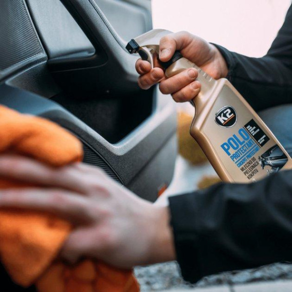 Поліроль торпеди молочко K2 Polo PROTECTANT Матовий 750 мл (K417)