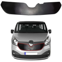 Зимняя накладка на решетку радиатора Renault Trafic 2014- Мат (AutoElement)
