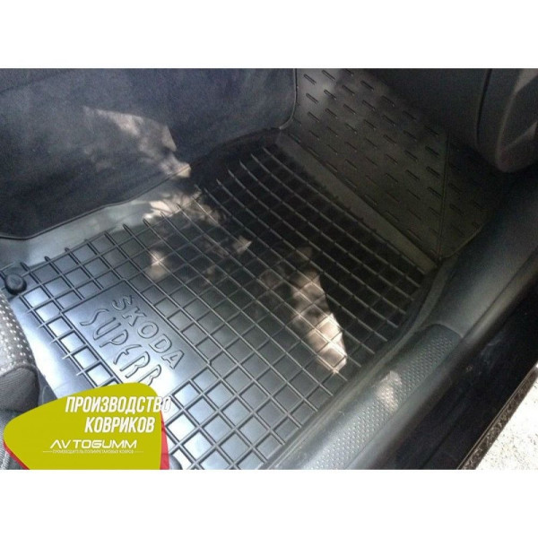 Автомобильные коврики в салон Skoda SuperB 2001-2008 Avto-Gumm