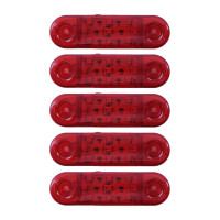 Габарит овальний 110х40 мм 12/24V Led 9 діодів Касний 5 шт (MRT 23 К 132)