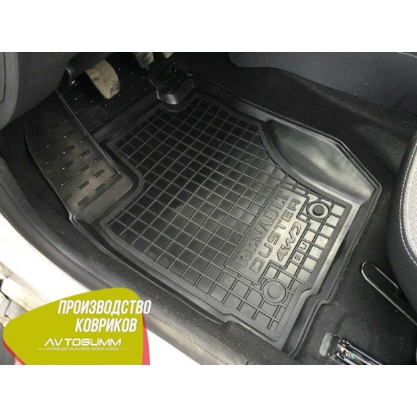 Автомобільні килимки в салон Renault Duster 2015- (Avto-Gumm)