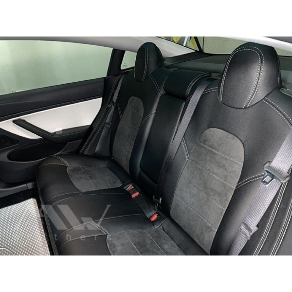 Авточехлы модельные MW Brothers для Tesla Model 3 c 2017