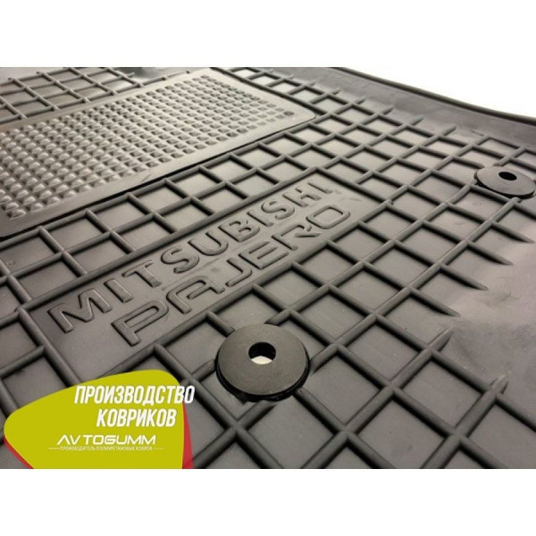 Передние коврики в автомобиль Mitsubishi Pajero Wagon 3/4 99-/07- (Avto-Gumm)