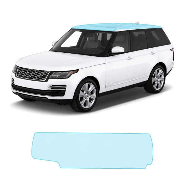 Антигравійна захисна бронеплівка за лекалами для Land Rover Range Rover L405 facelift 2018-2022 - зона даху