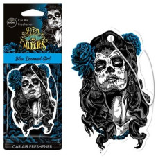 Ароматизатор для авто Aroma Car Cellulose Dia De Los Muertos Blue Diamond Girl (83116)