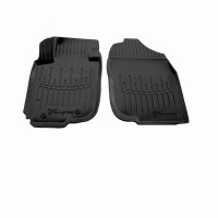 Передние 3D коврики для Toyota RAV 4 (CA30W) 2005-2016 / Высокий борт